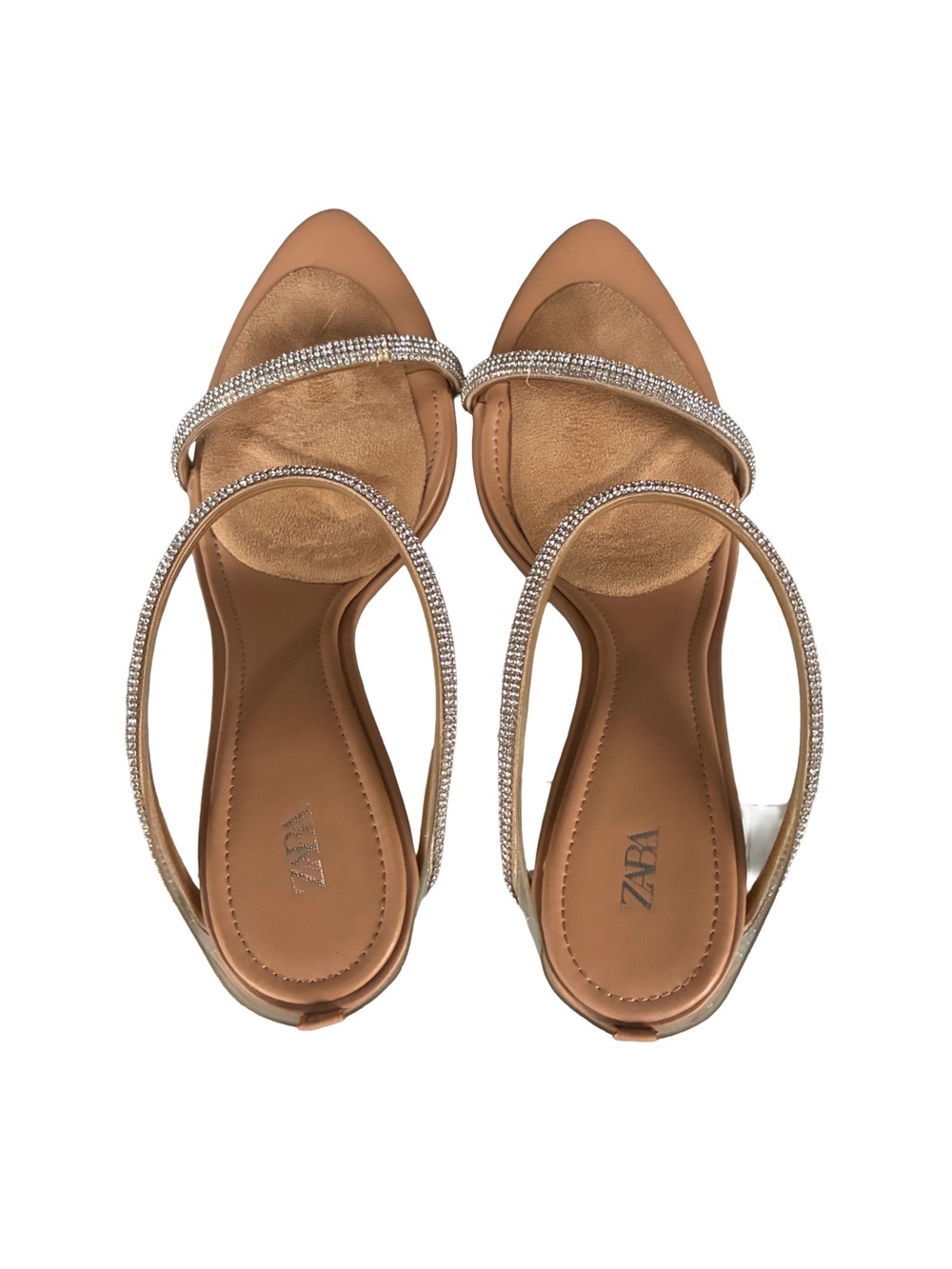 Zara Rhinestone Princess Heels | Size 7